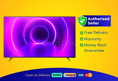 Philips 86 inch TV Smart LED - 4K UHD , - Brand New | Warranty | FREE Delivery