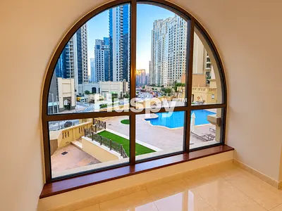 Fully Furnished | Marina and Pool View | Large Balcony