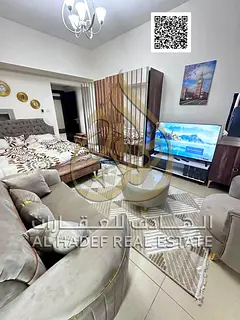 🏡 Furnished Studio for Rent – Al Yasmeen Towers Fully furnished studio apartment with a balcony
