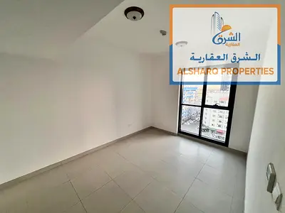 Premium apartment with high-end finishes for annual rent on Al Ittihad Street, Ajman 2 bedrooms and a living room Very spacious layout Open view 2 bat