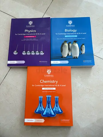 Cambridge A level Complete Sciences set: Biology, Chemistry, Physics (AS & A Level prep)