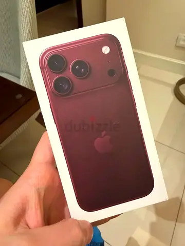 iPhone 18 Pro 512GB Burgundy | Brand New Sealed | Middle East Version