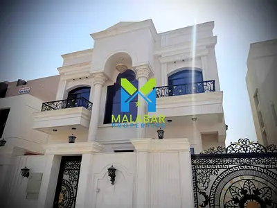 فيلا فاخرة G+2 | 6 غرف نوم ماستر | شاملة رسوم التسجيل | الحليو 2 - عجمان