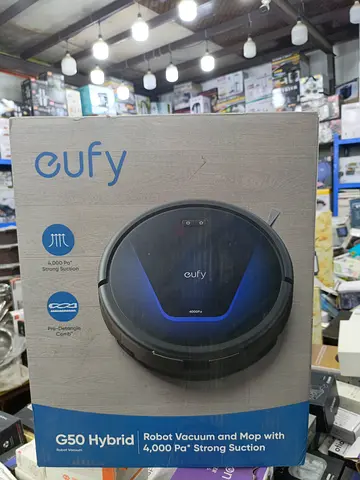 Eufy G50 Hybrid Robot Vacuum and Mop - 4,000 Pa Strong Suction (Boxed)