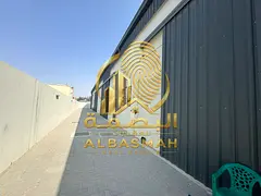 4 warehouses for investment in Al Sajaa with a large electrical load of 500 KVA.
