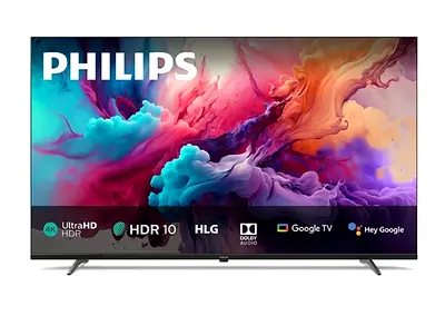 55 Inch 4K Ultra HD Smart Google TV with Voice Control ,Dolby Vision ,Dolby Audio,HDR10, 2025