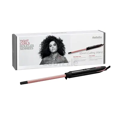 BaByliss 10mm Curling Wand - Tight Curls, Excellent Condition