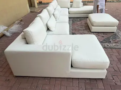Stylish Comfort? MARINA _ HOME U Shape Sofa Beige