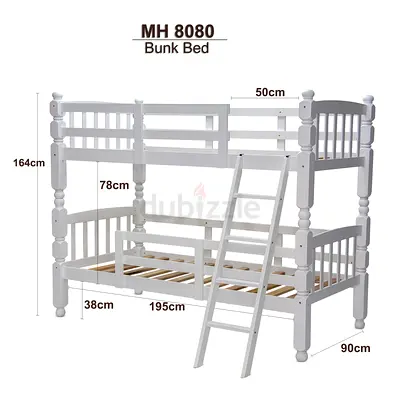 Brand new Solid wood kids bunker bed Available