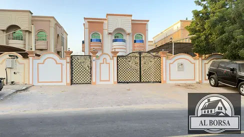 Villa for sale in Rawda 2, land area 5000 sq ft, 5 bedrooms, majlis, living room and maid's room