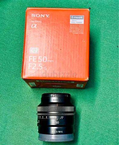 Sony FE 50mm F2.5 G Lens with Box - E-mount, Excellent Condition