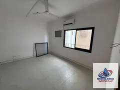 Two bedroom apartment in Abu Shagara with a beautiful park view split AC and central gas in a conven