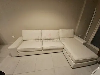 Almost brand new IKEA Kivik L Shape Sofa Beige