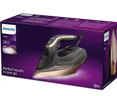Philips Azur Steam Iron (8000 series) – brand new