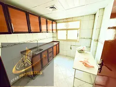 ONE MONTH FREE SPECIOUS NICE ONE BHK CENTRALISED AC AND GAS WITH BALCONY FAMILY BUILDING JUST AL QAS