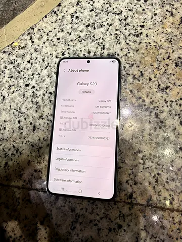Samsung s23 128 GB international version dual physical sim