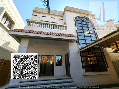 Villa for rent in Al Muwaihat 2 / Consisting of four master bedrooms upstairs, a majlis and a maste