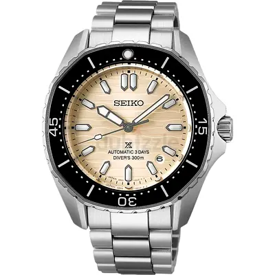 SEIKO PROSPEX DIVER’S WATCH – POLYGONAL IN PEARL-WHITE - SPB481J1