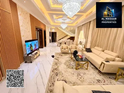 Exceptional opportunity in Al Zahia – includes electricity, water, A/C, and furniture | Directly on Sheikh Mohammed Bin Zayed Road | 5 master bedrooms