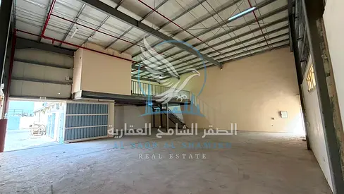 4,500 sq. ft. Warehouse + 1,000 sq. ft. Mezzanine | Sajaa