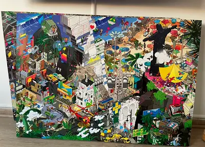 Wall art Eboy - Rio de Janeiro