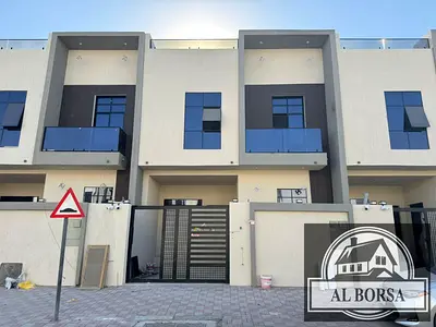 For sale in Al Zahia, a townhouse with 3 bedrooms, a living room, a spacious kitchen, and a maid's room.