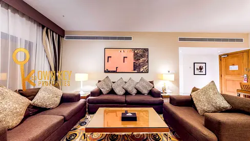Furnished 2BHK Apartment | Including Dewa | Cleaning Service Free
