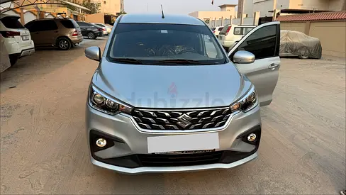 Suzuki Ertiga GLX light used bought from Al Rostamani Trading, 7-year warranty, 16,000 KM Only