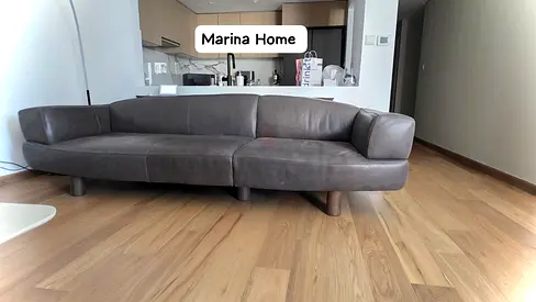 High End QUALITY Marina Home Original Leather Sofa