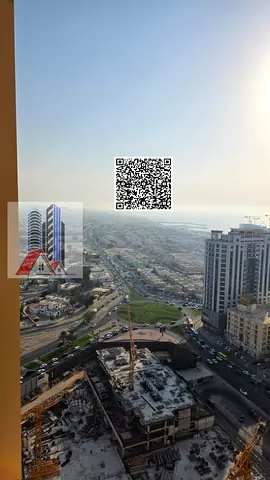 Big Size 2BHK for Sale in Ajman One Tower | 1,775 Sq. Ft. | High Floor | Partial Sea & Open View | AED 600K