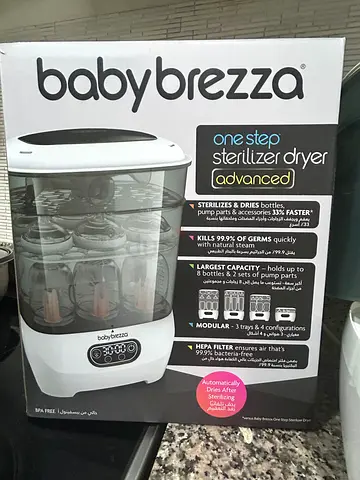 Baby Brezza One Step Sterilizer Dryer (Advanced) - Excellent Condition