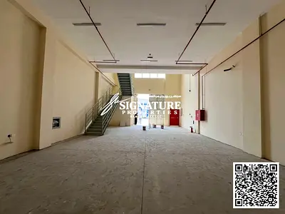 Brand New Warehouse for Rent | 2,500 Sq. Ft. | 25 KVA | Al Jurf Industrial 3