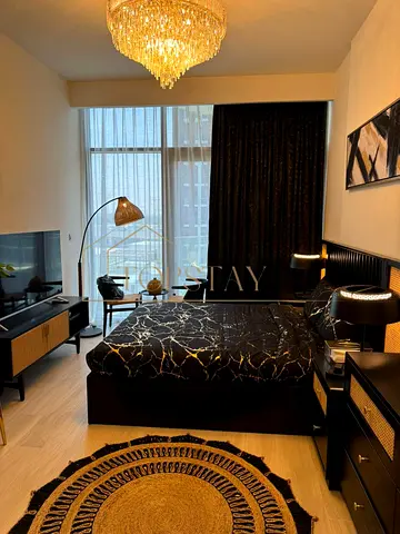 Furnished Studio for Rent | Azizi Riviera | Prime Location