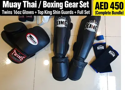 Twins + Top King Muay Thai / Boxing Gear Set – Full Bundle