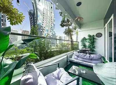 Furnished 1BR Apartment | Canal & Burj Khalifa View