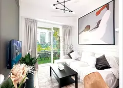 Furnished 1BR Apartment | Canal & Burj Khalifa View