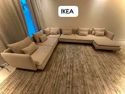 IKEA Soderhamn U Shape sofa beige