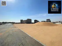 Residential land for sale in a prime location in Al Helio 2, Ajman.
