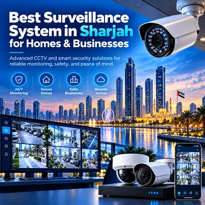 Best Surveillance System in Sharjah for Homes & Businesses