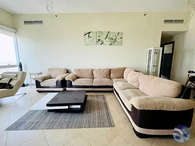 Furnished 2 BR+Maids Room Chiller Free Front of Metro