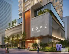 10 YEARS FREE GOLDEN VISA, BRANDED ROVE HOME MARINA DUPLEX CANAL WATER VIEW