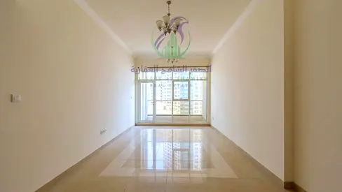 Two Bedroom Apartment for Annual Rent in Al Majaz 2 on Jamal Abdul Nasser Street Second Tenant with Two Master Bedrooms Two Balconies Open View