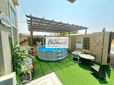 Corner villa for sale in Basateen Al-Zubair; price includes registration fees.
