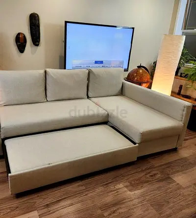 ikea friheten sofa cumbed with storage like new