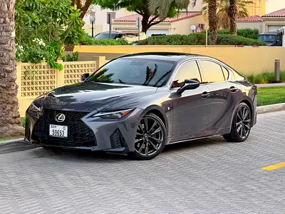 2023 Lexus IS 350 F-Sport GCC Al-Futtaim, Low Mileage 27,000KMs, Full Option, Original Paint