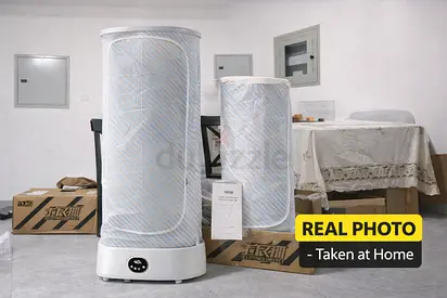 Portable Foldable Electric Clothes Dryer Cabinet - 1000W, Remote Control
