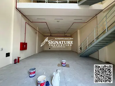 Brand New Warehouse with Mezzanine | 1,600 Sq. Ft. | 25 KVA | Main Road | Al Jurf 3