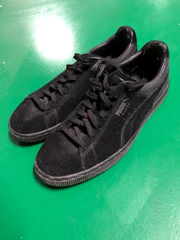 Puma Original Black Shoes (Like New / Worn Once)