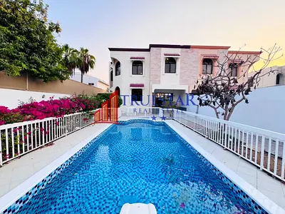 4BR+MAIDS+DRIVER RENOVATED PRIVATE POOL GARDEN CLOSE TO BEACH