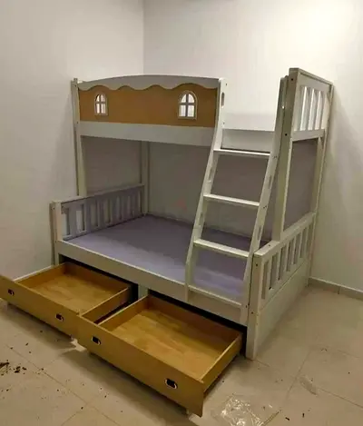 Brand New sold wooden Bunk Bed including Medical Mattress Available